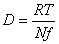 拡散係数(D)が分かればEinstein-Sutherlandの式